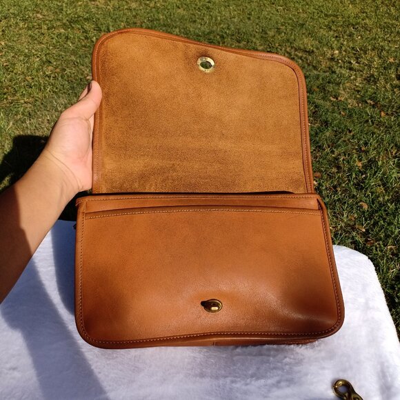 Vintage Coach 9635 Convertible Clutch/ leather bag - Picture 12 of 16